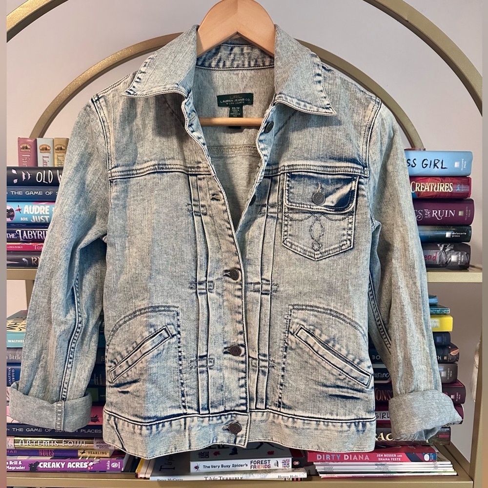 Ralph Lauren LRL Lauren Jeans Co. Denim Trucker Jacket
